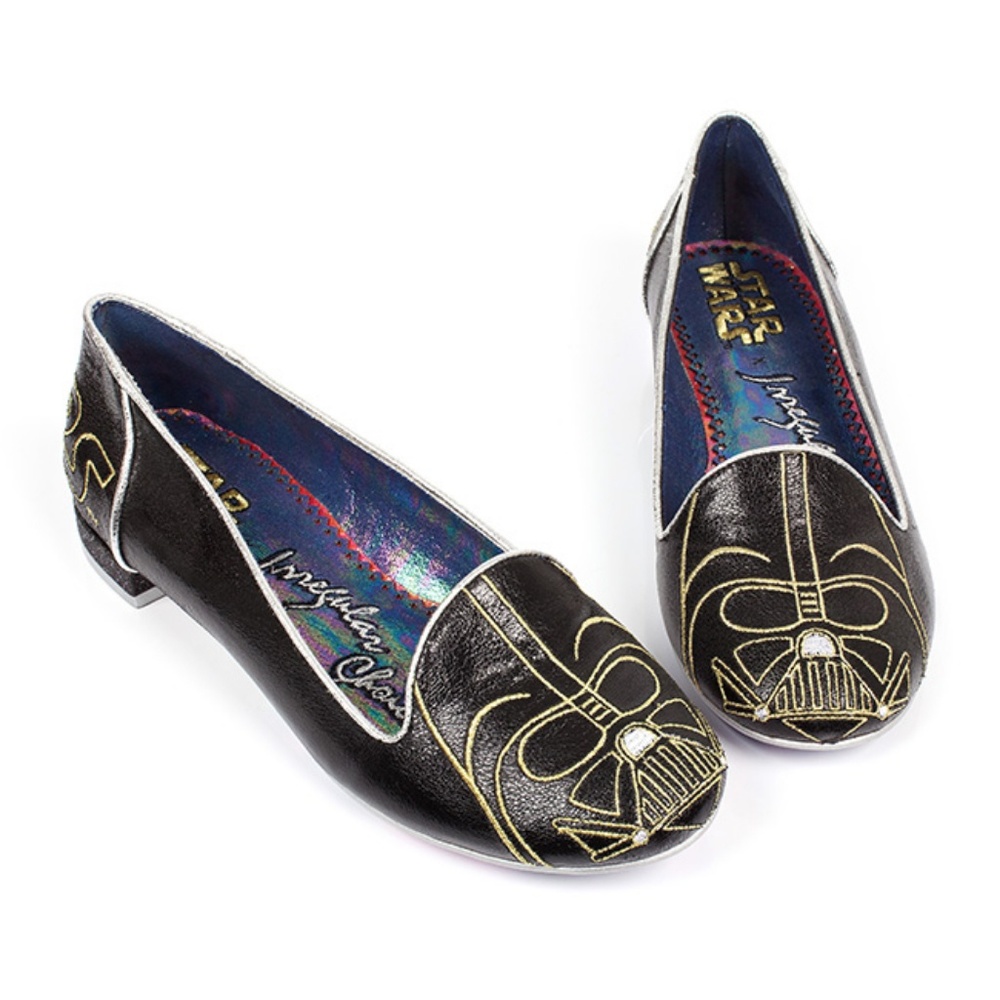 Irregular darth vader shoes